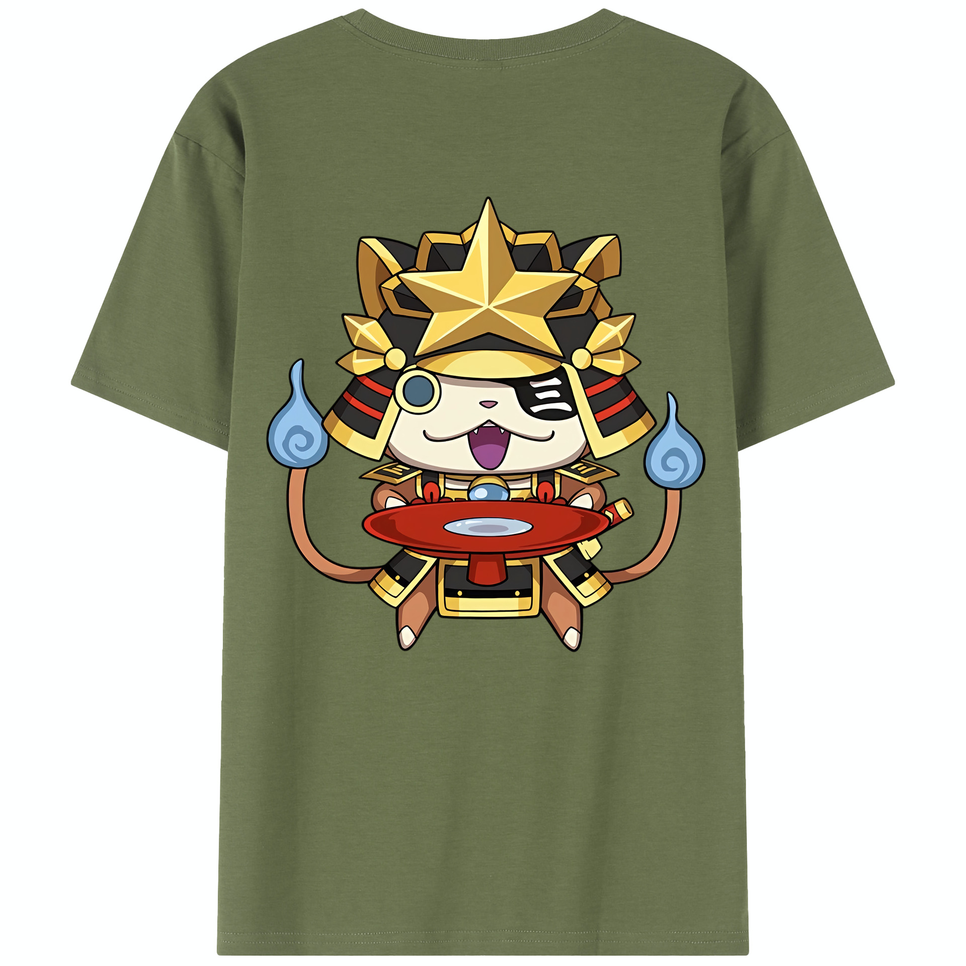 （画像用） 妖怪ウォッチ Yo-kai Watch 綿100％半袖Tシャツ（背面プリント）